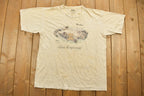 Vintage 1990s Montana "Dont Do Mornings" Souvenir T Shirt