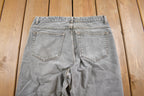 Vintage 1990's International Concepts Grey Jeans 32 x 31