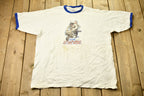 Vintage 1990s Dumb And Dumber Movie Promo Ringer T-shirt  Vintage Movie T Shirt  Made In USA  Rare Vintage  Vintage T-Shirt
