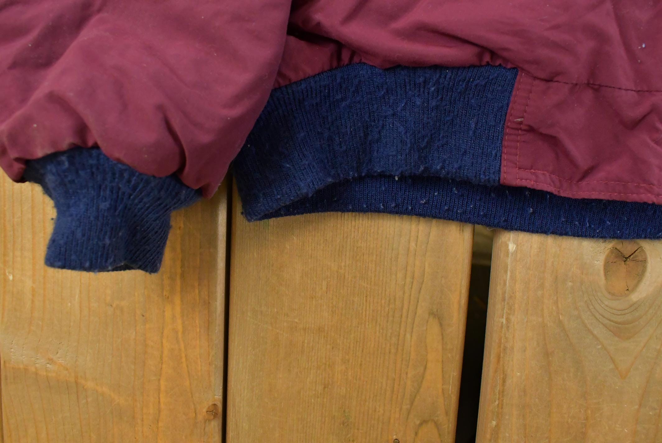 Vintage 1980s Eddie Bauer Fleece Lined Jacket Men's Medium
