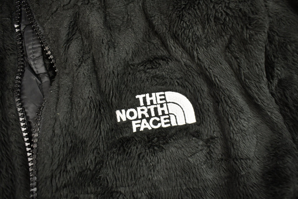 Vintage 1990s The North Face Womens Black Fleece Sweater