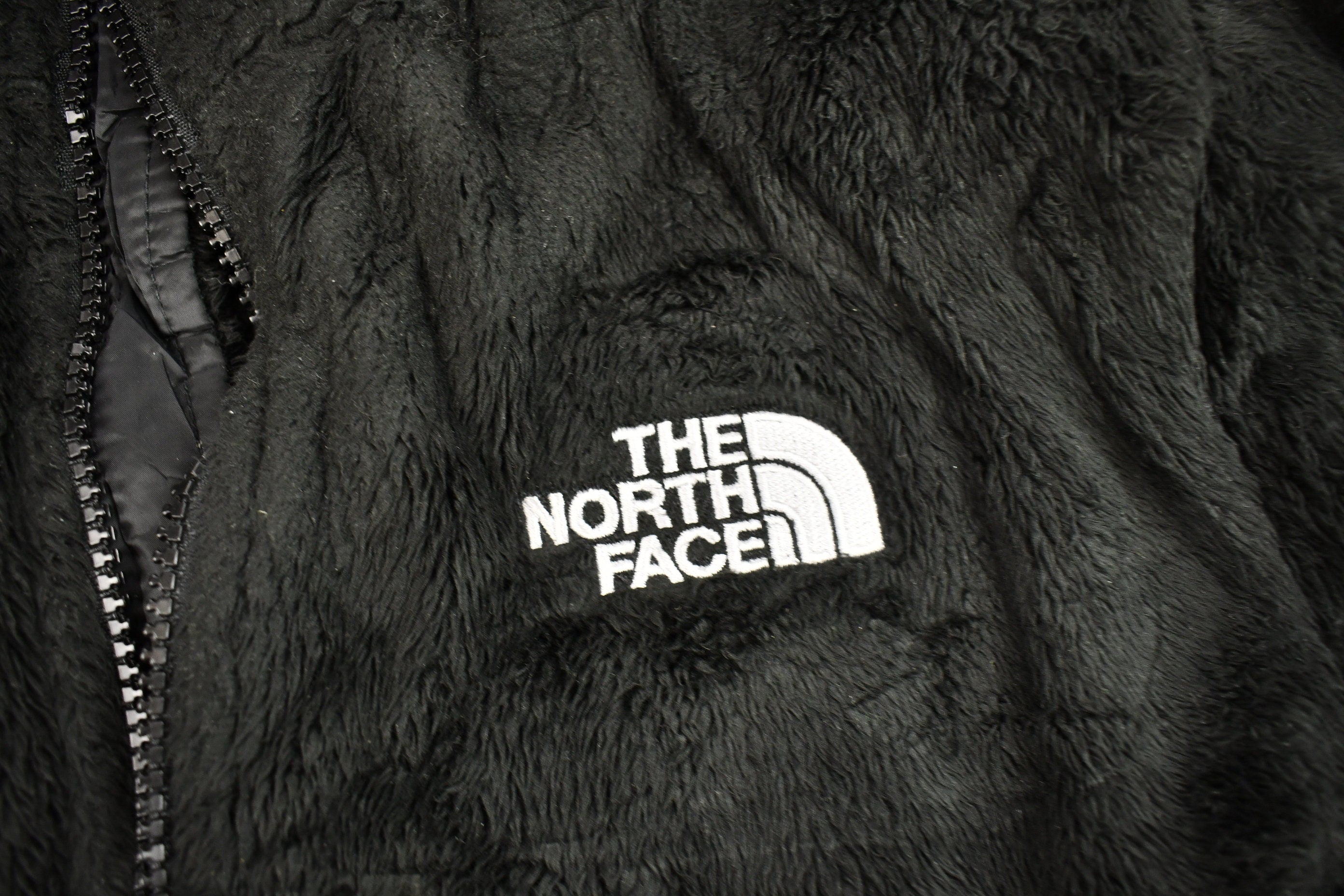 Vintage 1990s The North Face Womens Black Fleece Sweater