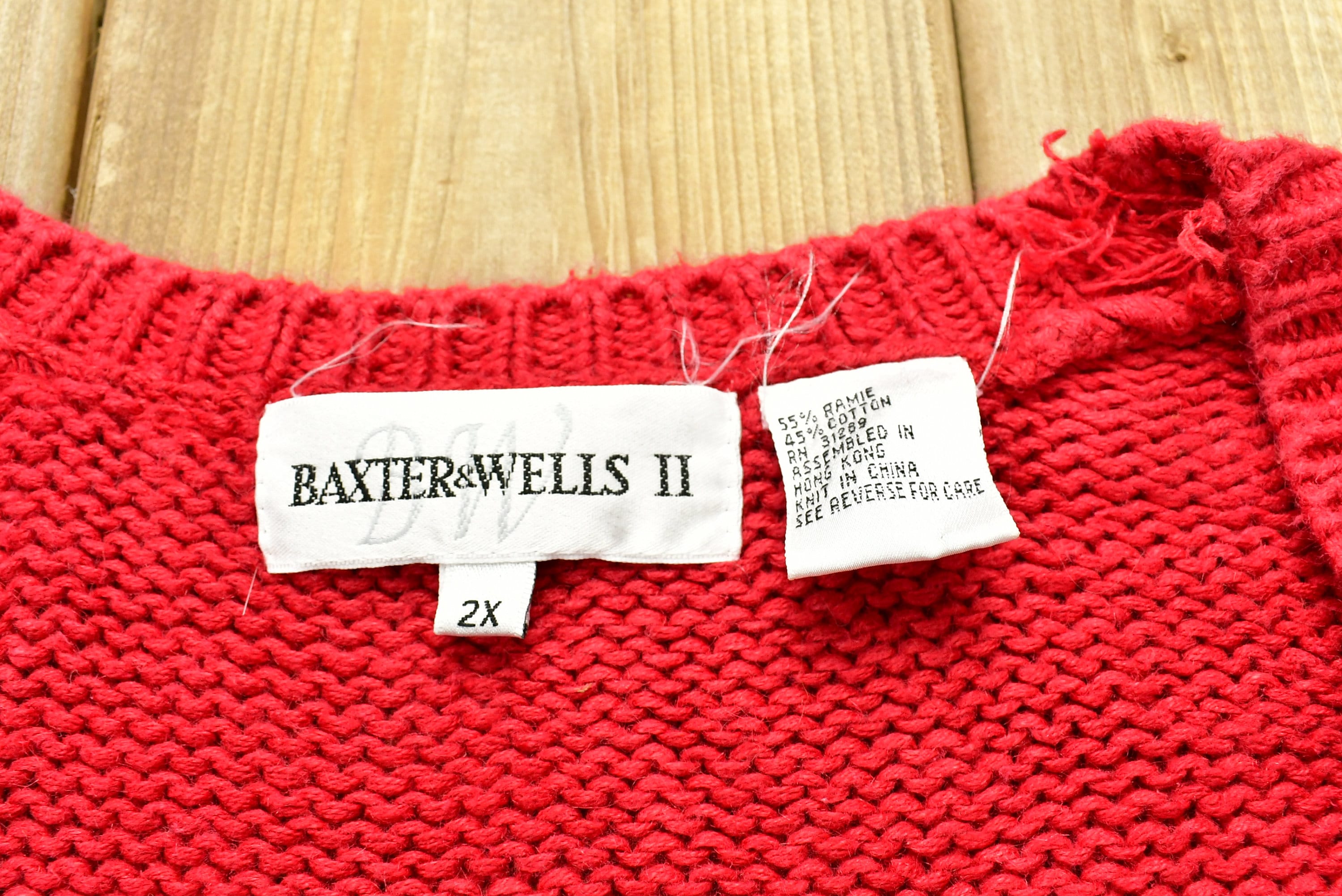 Vintage 1990s Thanksgiving Patchwork Knitted Cardigan Sweater