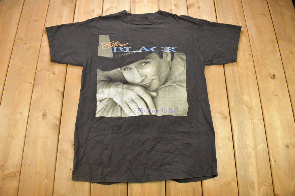 Vintage 1990s Clint Black No Time To Kill Graphic Tee