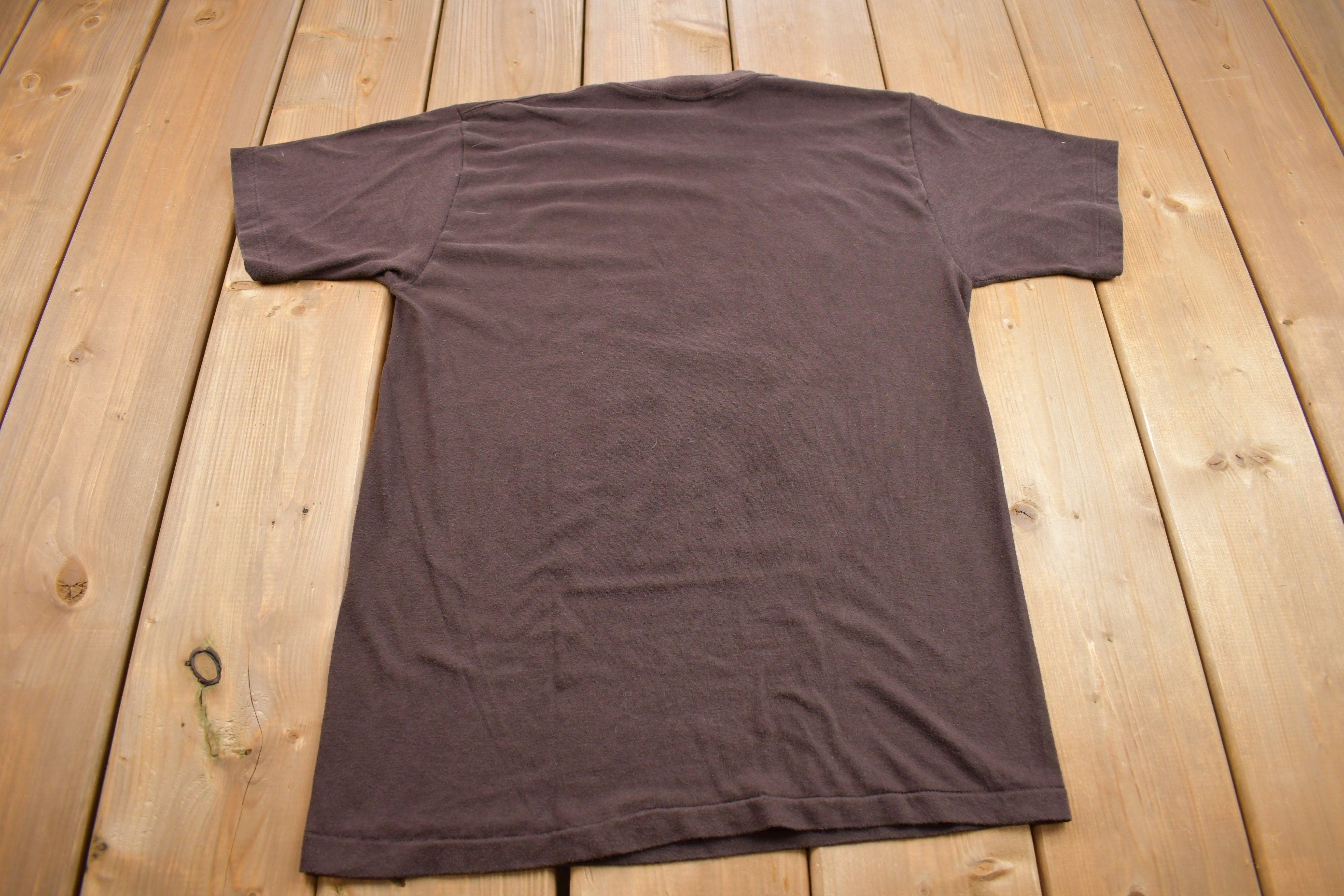 Vintage 1980s Cleveland Browns Logo 7 NFL Football Graphic T Shirt