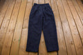 Vintage 1990's Fundamental Things Pleated Plaid Trousers 28 x 30