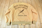 Vintage 1980s United States naval Security Group Kamiseya Japan Souvenir Bomber