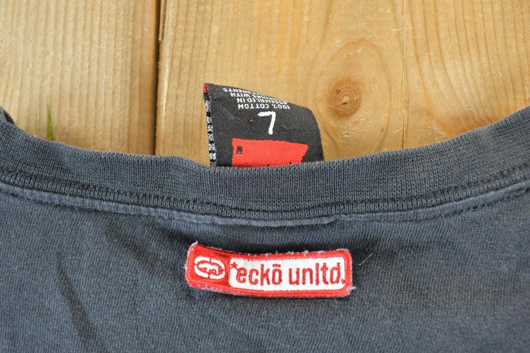 Vintage 1990s Ecko Unltd Crewneck Sweatshirt Made In USA  90s Souvenir Hip Hop Crewneck  Vintage Souvenir Crewneck  Streetwear  Travel