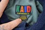 Vintage 1990s Kaid Performance Fleece Button Up Sweater