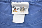 Vintage 1990s Disney Mickey Mouse Leonardo Da Vinci Graphic T Shirt