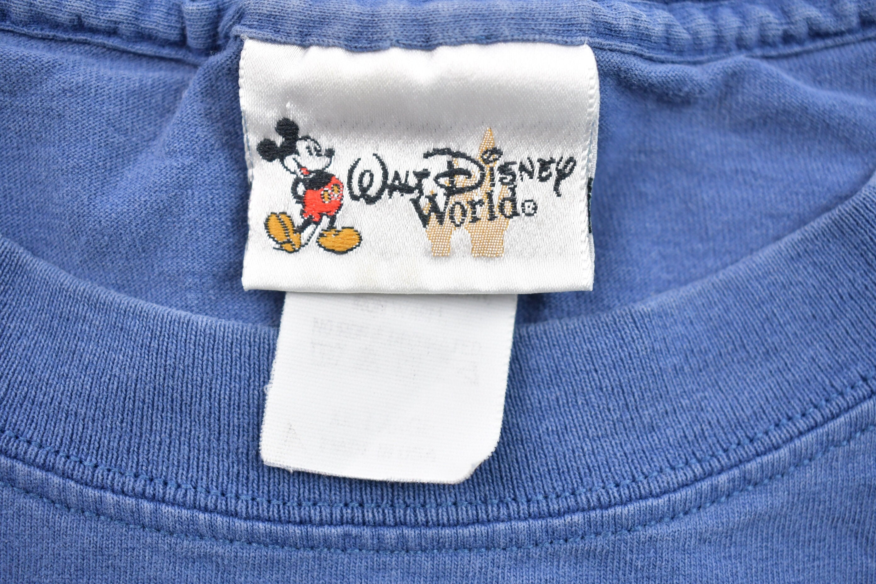 Vintage 1990s Disney Mickey Mouse Leonardo Da Vinci Graphic T Shirt