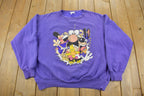 Vintage 1980s Incredible Manitoba Animation Cartoon Crewneck Sweatshirt NFS
