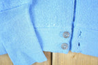 Vintage 1970s Izod Lacoste Knit Cardigan Sweater Men's S