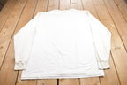 Vintage 1990s Wolf in Forest Graphic Long Sleeve Shirt