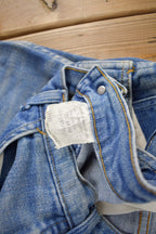 Vintage 1990s Dee Cee Light Wash Women's Jeans Size 32 x 26 Made in USA