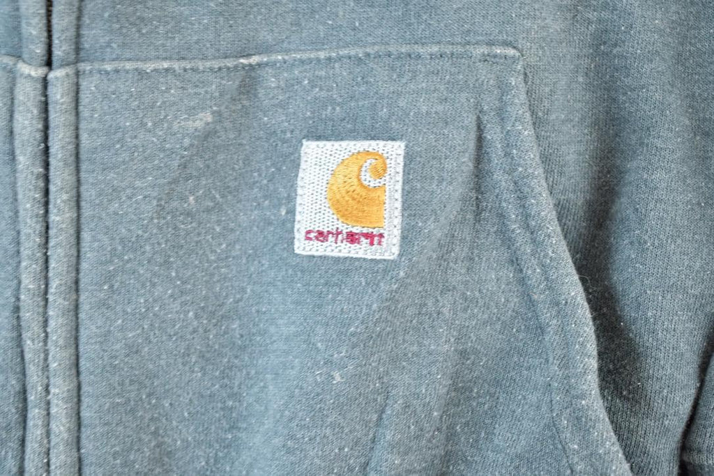 Vintage Y2K Distressed Carhartt Full Zip Hoodie Sweatshirt