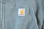 Vintage Y2K Distressed Carhartt Full Zip Hoodie Sweatshirt