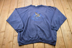 Vintage 1990s Eagle Crewneck  Souvenir  Vintage Sweatshirt  Outdoorsman  Wilderness Sweatshirt  Bird Theme  Bald Eagle Sweater
