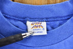 Vintage 1990s Crazy Stitch Hawaii Embroidered Souvenir San Francisco California Trolly Car T-Shirt