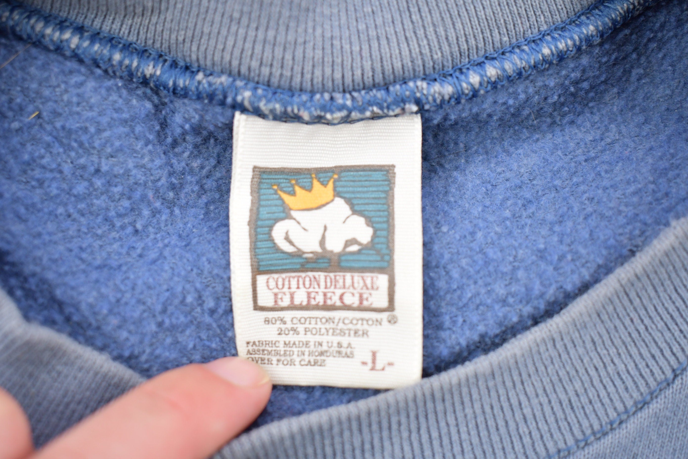 Vintage 1990s White Cap Mountains Wisconsin Crewneck Sweatshirt