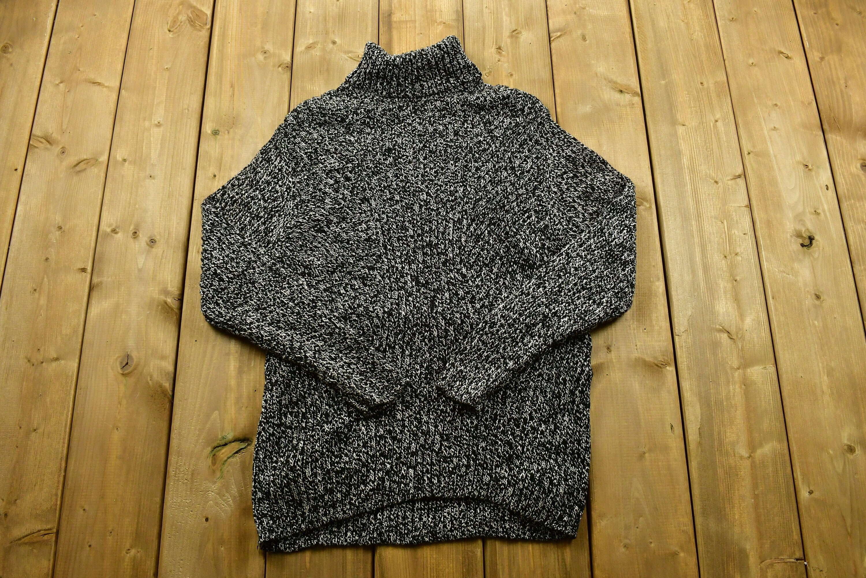 Vintage 90's Turtleneck Knitted Sweater