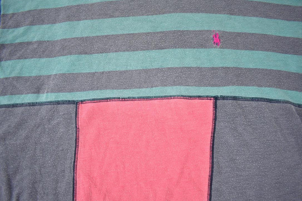 Vintage 1990s Knights Of Round Table Polo Abstract Pattern T Shirt Made In USA