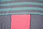 Vintage 1990s Knights Of Round Table Polo Abstract Pattern T Shirt Made In USA