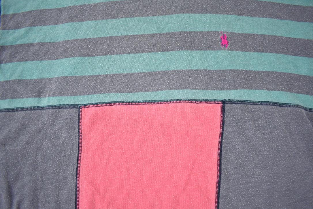 Vintage 1990s Knights Of Round Table Polo Abstract Pattern T Shirt Made In USA