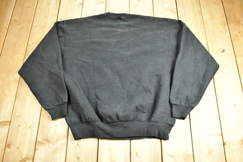 Vintage 1990s National City Embroidered Heavy Weight Crewneck Sweatshirt