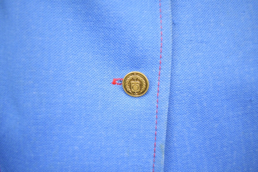 Vintage 1980s Graff Sky Blue Blazer