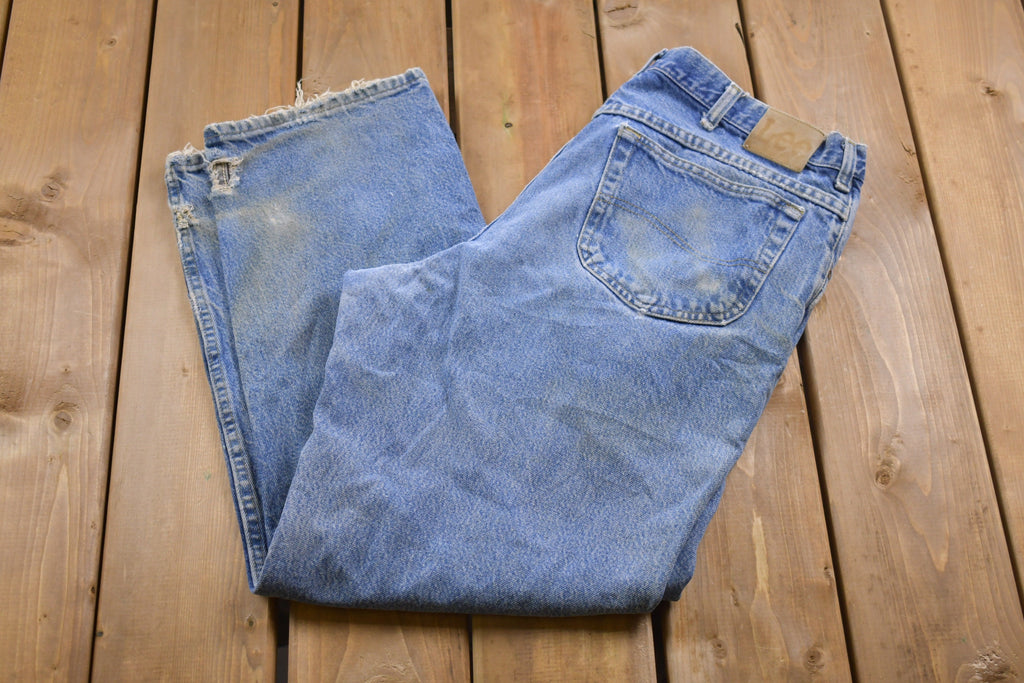 Vintage 1990s Lee Light Wash Denim Jeans 36 x 28