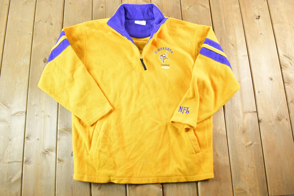 Vintage 1990s Minnesota Vikings Fleece Outdoorsman NFL Sweater Mens L
