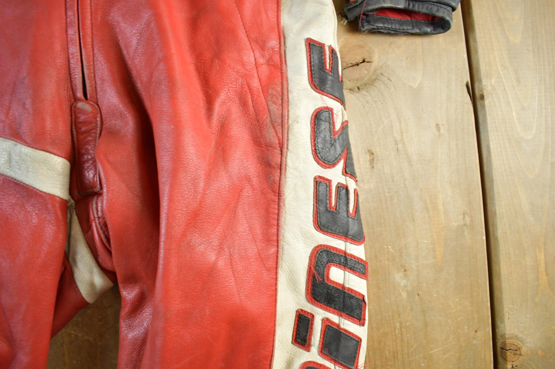 Vintage 1980s Dainese Crono Suit Motorcycle Racing Uniform Coveralls Men's 52