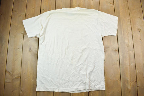 Vintage 1990s Lonzbrusco Graphic T-Shirt / Vintage T Shirt / Streetwear / Graphic Tee / Single Stitch / Made In USA