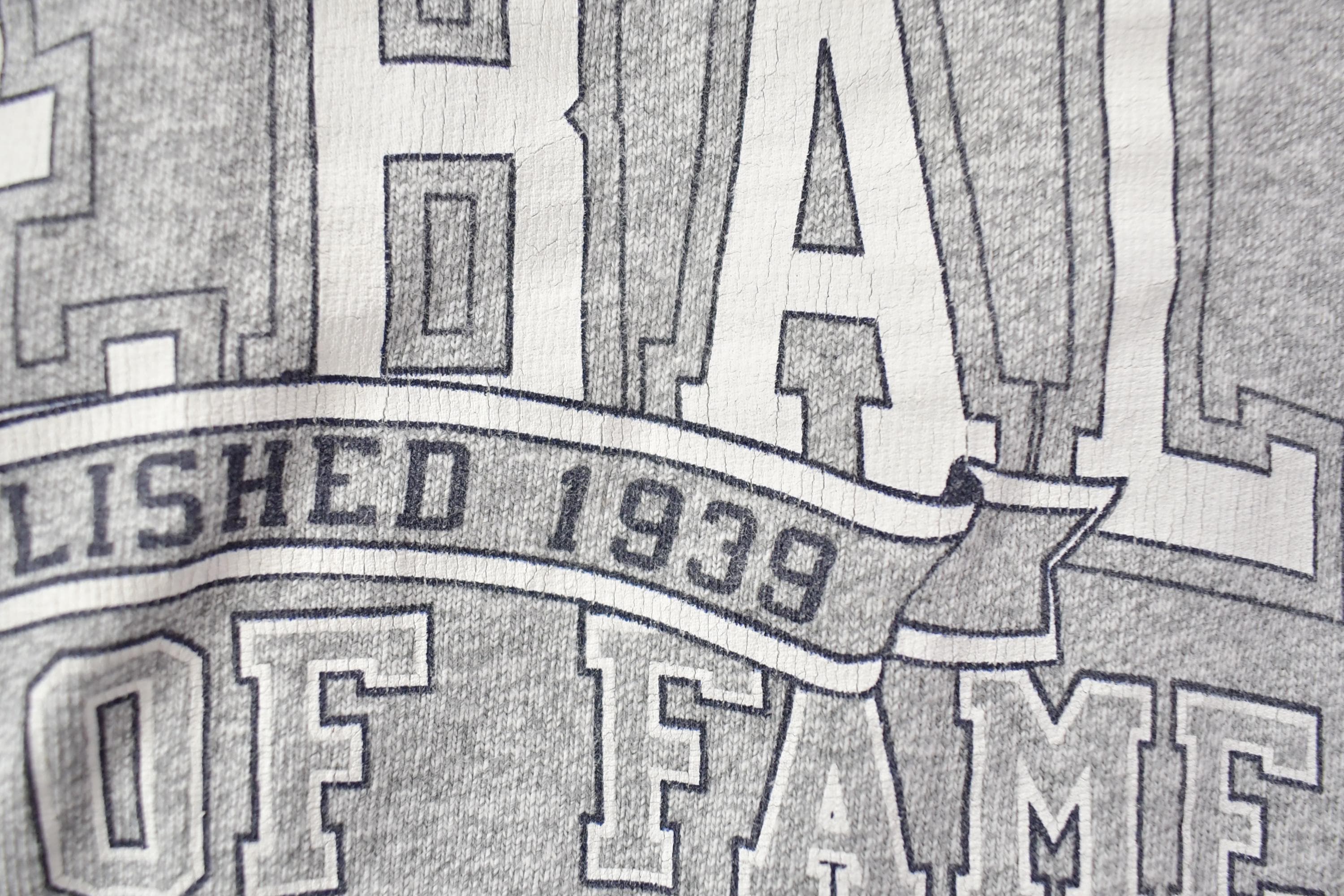 Vintage 1990s MLB Baseball Hall Of Fame Heavyweight Graphic T-Shirt