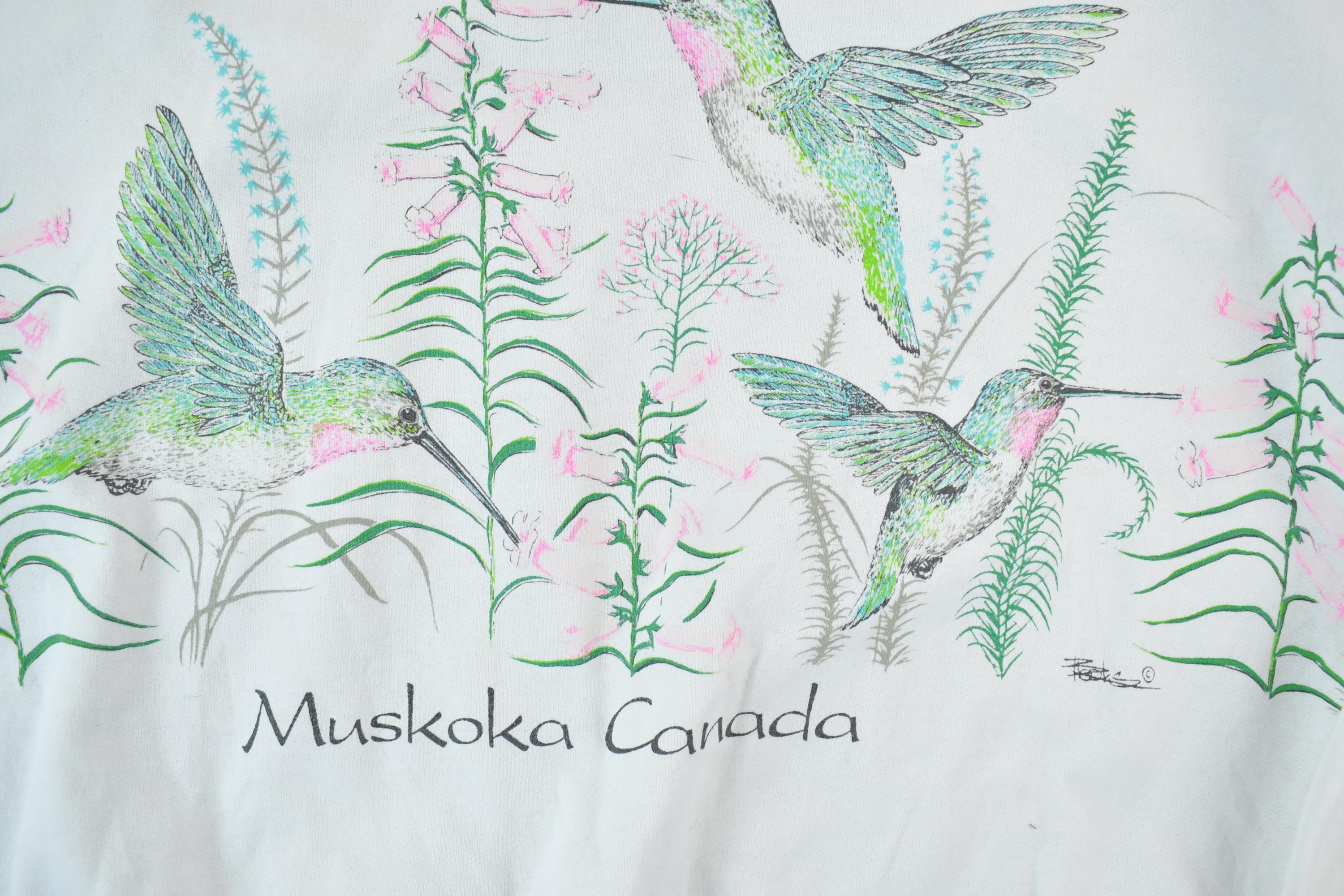 Vintage 1990s Muskoka Canada Brooks Crewneck Sweatshirt