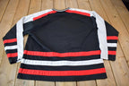 Vintage 1990s Harlem Embroidered Hockey Jersey Size XL