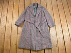 Vintage 1980s Wool Mohair Long Coat