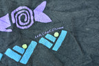 Vintage 1990s Left Coast Martha's Vineyard Souvenir Graphic Travel T-Shirt