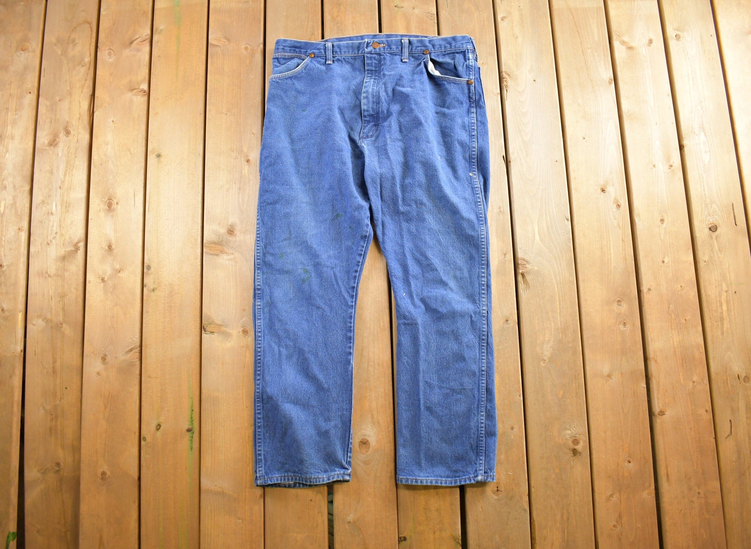 Vintage 1970s Wrangler Denim Jeans Size 42x30