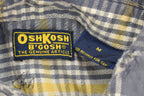 Vintage 1990s OshKosh Plaid Button Up Shirt