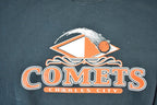 Vintage 1990s Charles City Comets Souvenir Crewneck Sweatshirt Made In USA