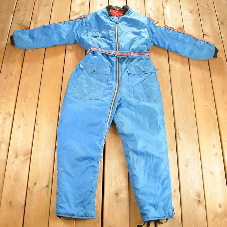 Vintage 1980s Ski-doo Love You Insulated Jumpsuit