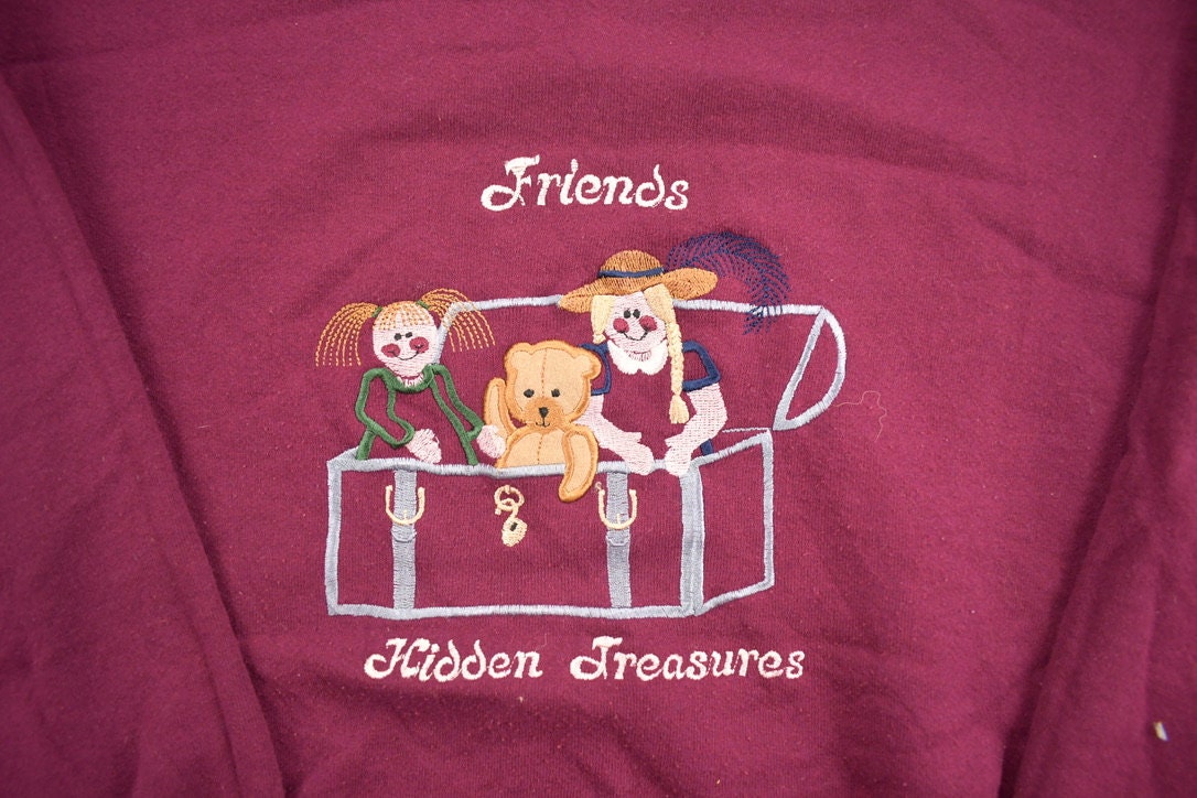 Vintage 1990s Hidden Treasures Crewneck Sweatshirt