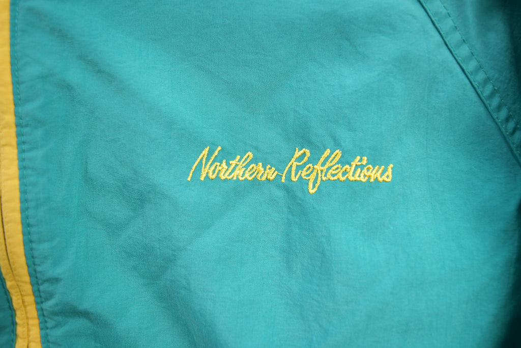 Vintage 1990s Northern Reflections Teal Ski Jacket