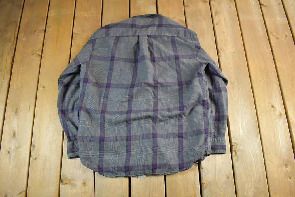 Vintage 1990s Pendleton Wool Flannel Shirt Men's Large