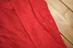 Vintage Y2K Chaps Embroidered Logo Quarter Zip Knit Sweater Size L