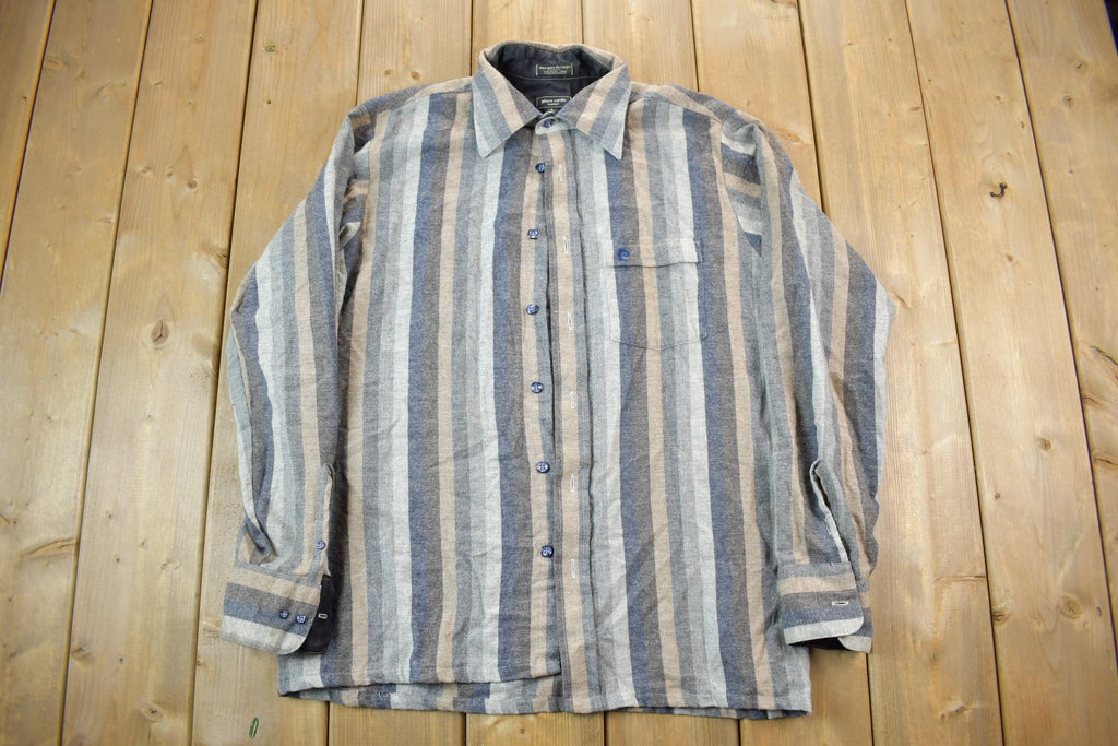 Vintage 1990s Striped Button Up Shirt