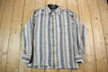Vintage 1990s Striped Button Up Shirt