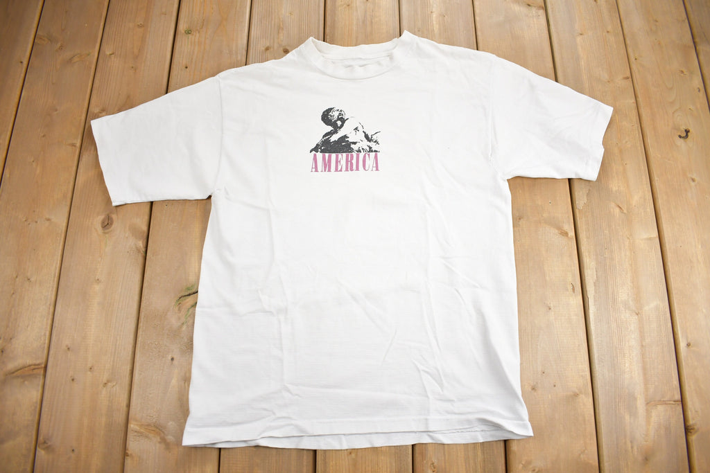 Vintage 1990s America Graphic T Shirt
